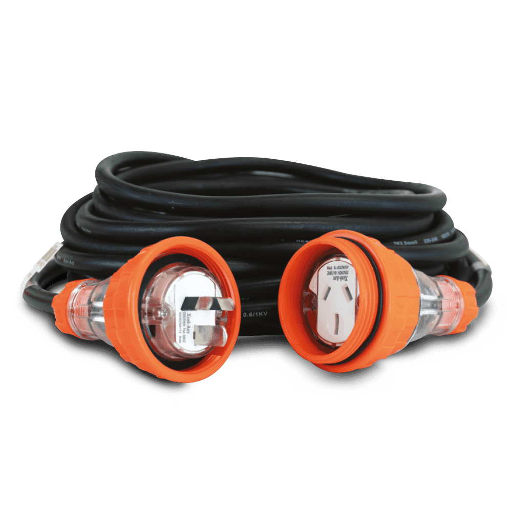 EXTENSION LEADS RUBBER