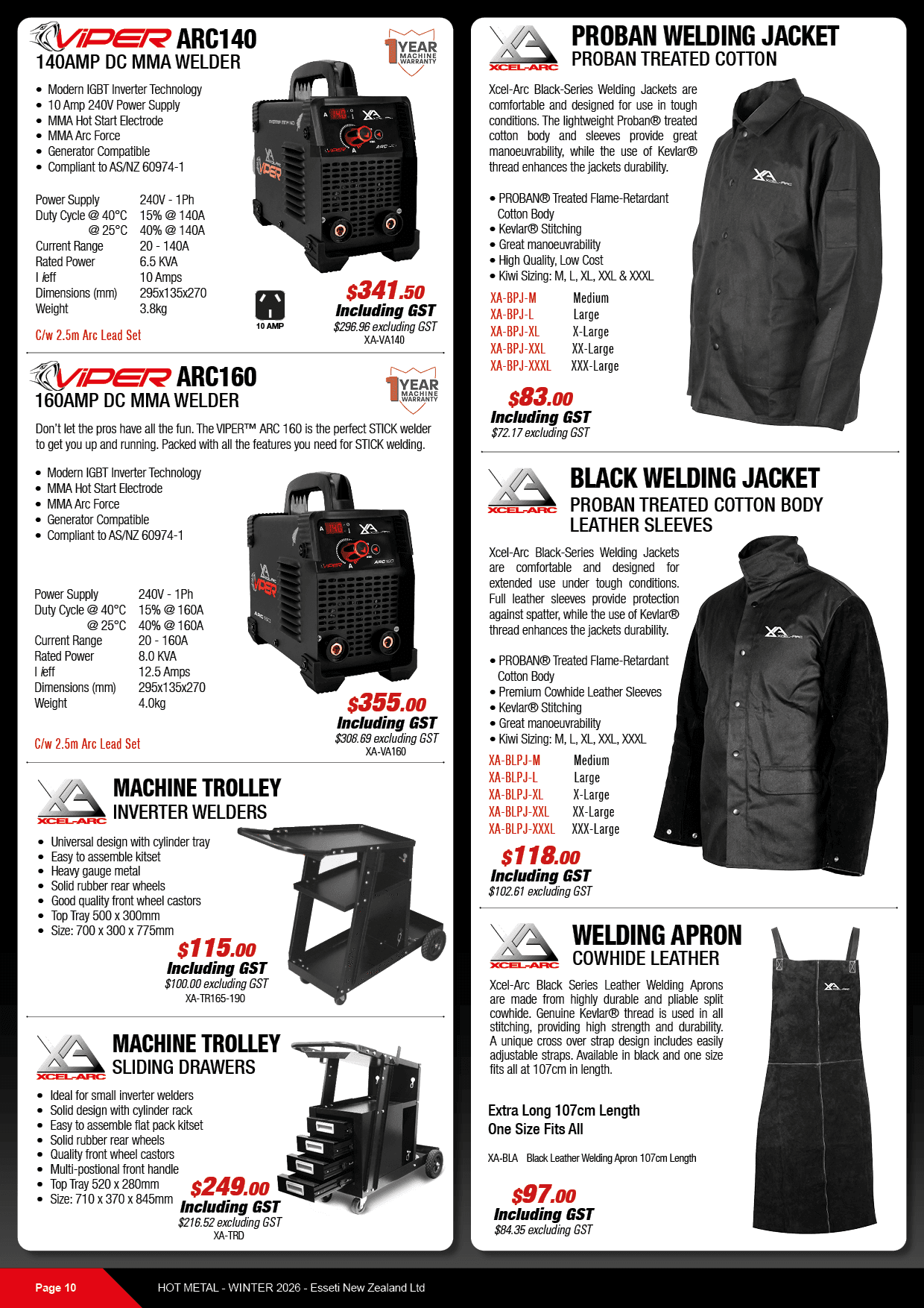 Page of Xcel-Arc-HM-Winter 2026