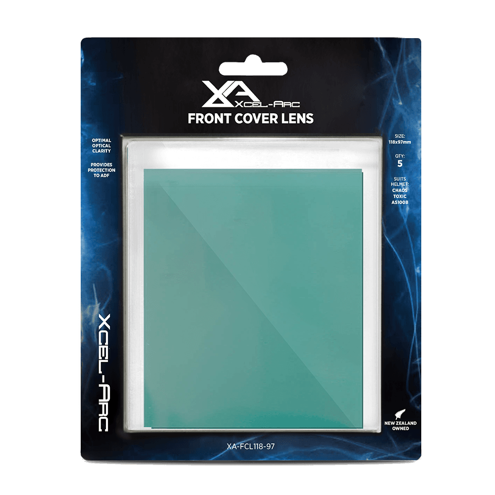 WELDING HELMET LENS COVER – FRONT 118-97MM 5 PACK