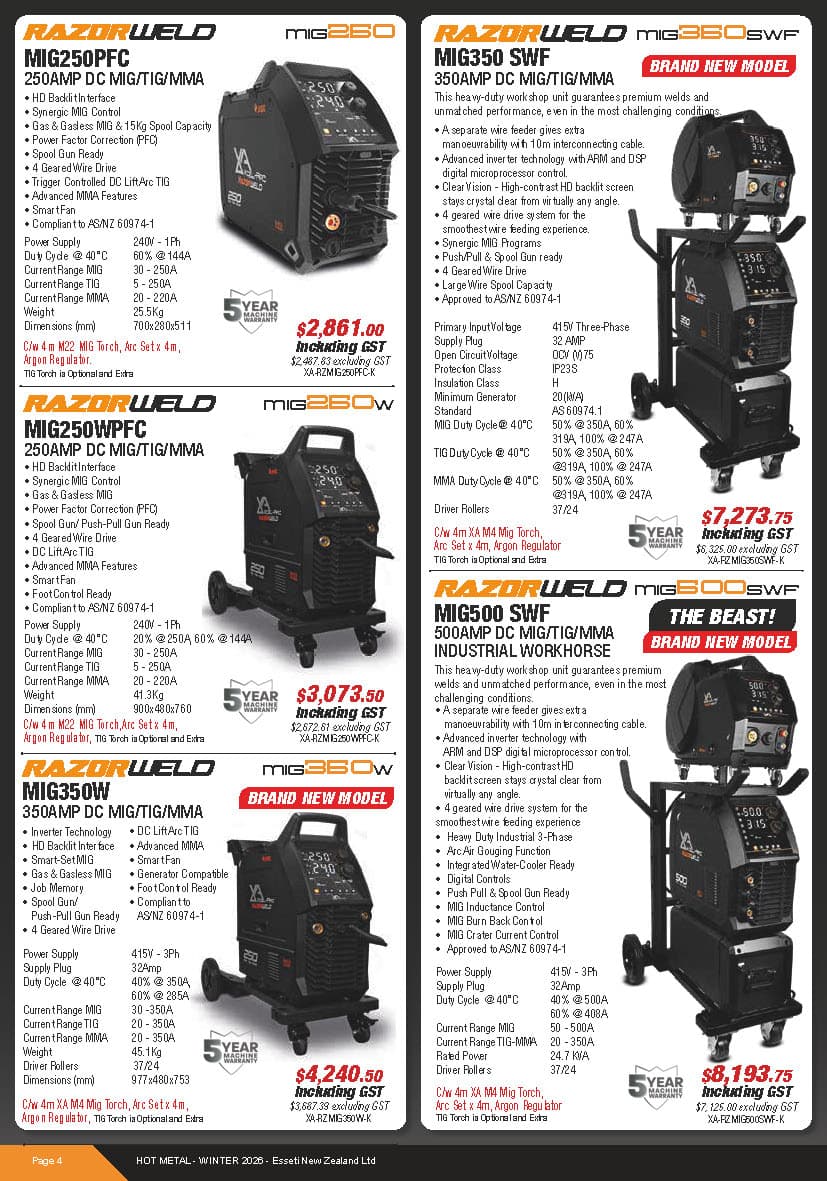Page of Xcel-Arc-HM-Winter 2026