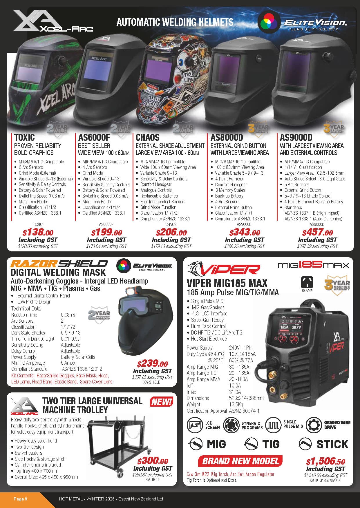 Page of Xcel-Arc-HM-Winter 2026