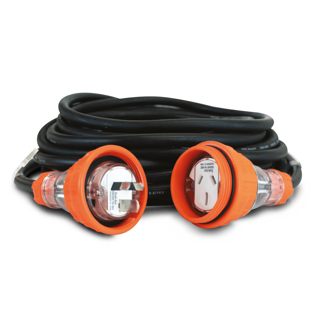 EXTENSION LEADS RUBBER