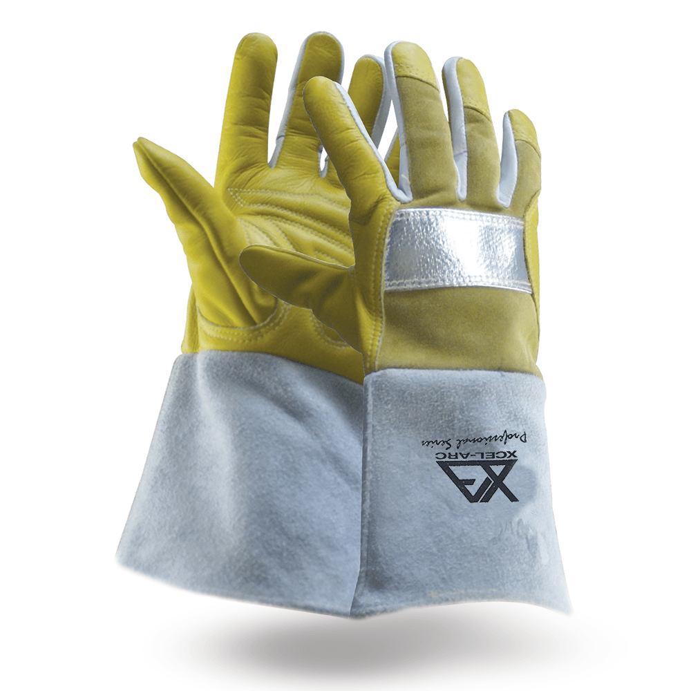 HEAT REFLECTIVE STRIP MIG TIG PLASMA GLOVES 1