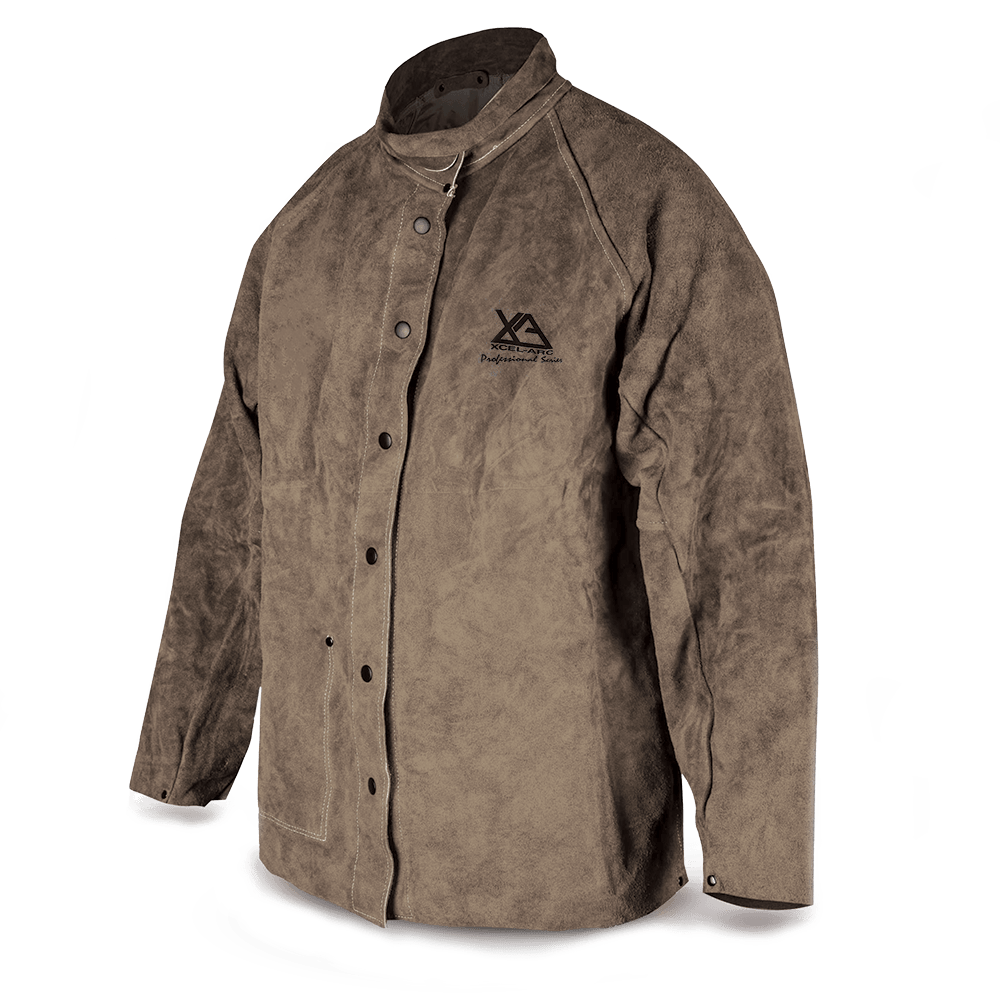 ROGUE Full Leather Welding Jacket Side View 1