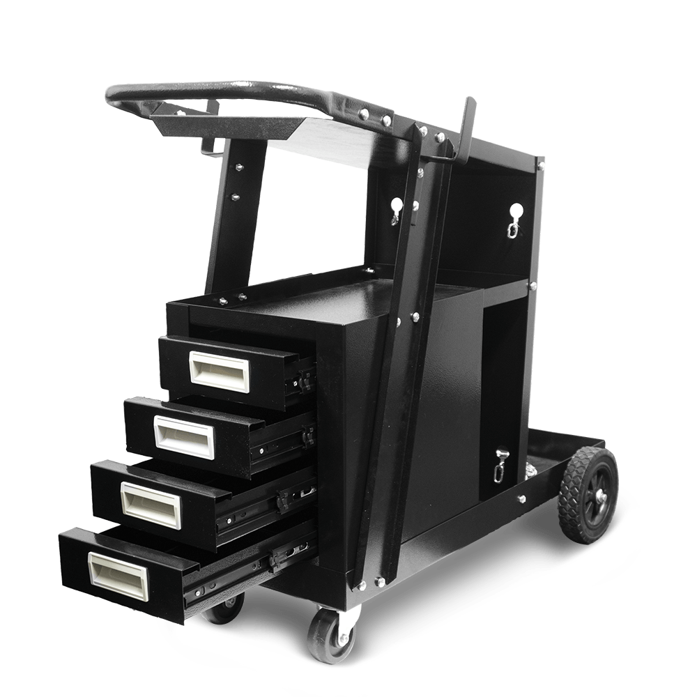 XcelArc Universal Machine Trolley with Drawers 1