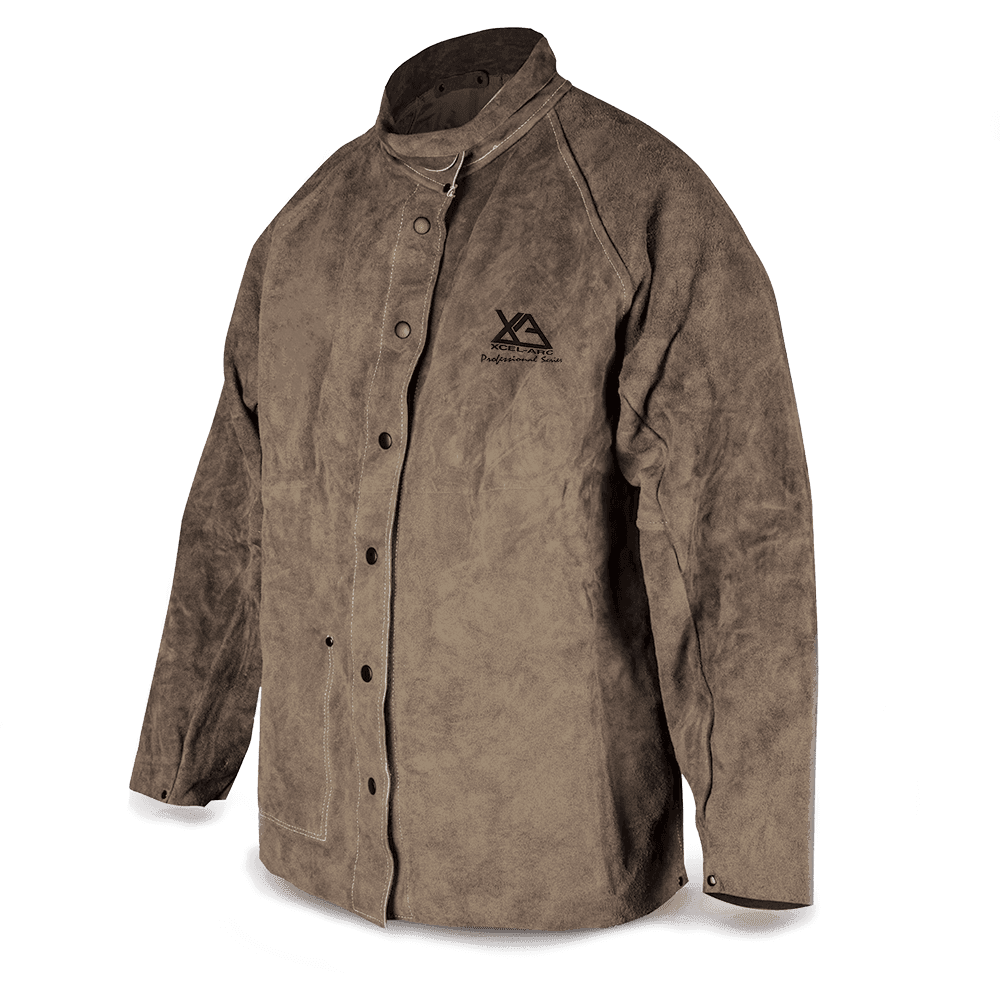 ROGUE Full Leather Welding Jacket Side View 1