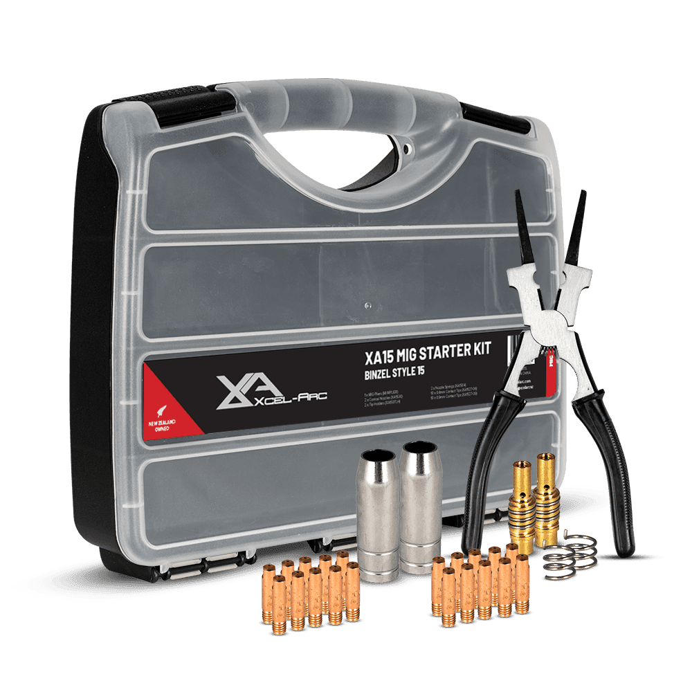 XA15BINZEL 15 Style MIG Torch Consumable Starter Kit XAMSK15
