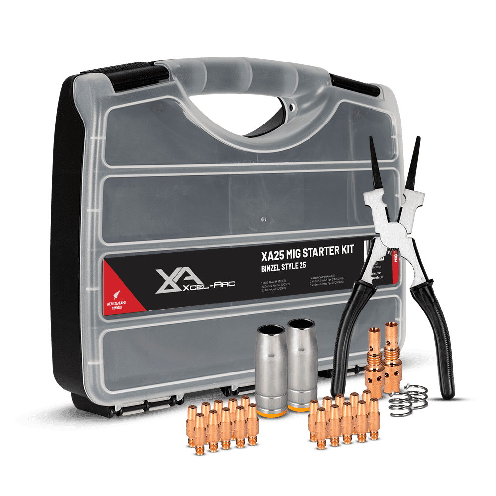 XA25 BINZEL 25 Style MIG Torch Consumable Starter Kit XAMSK25